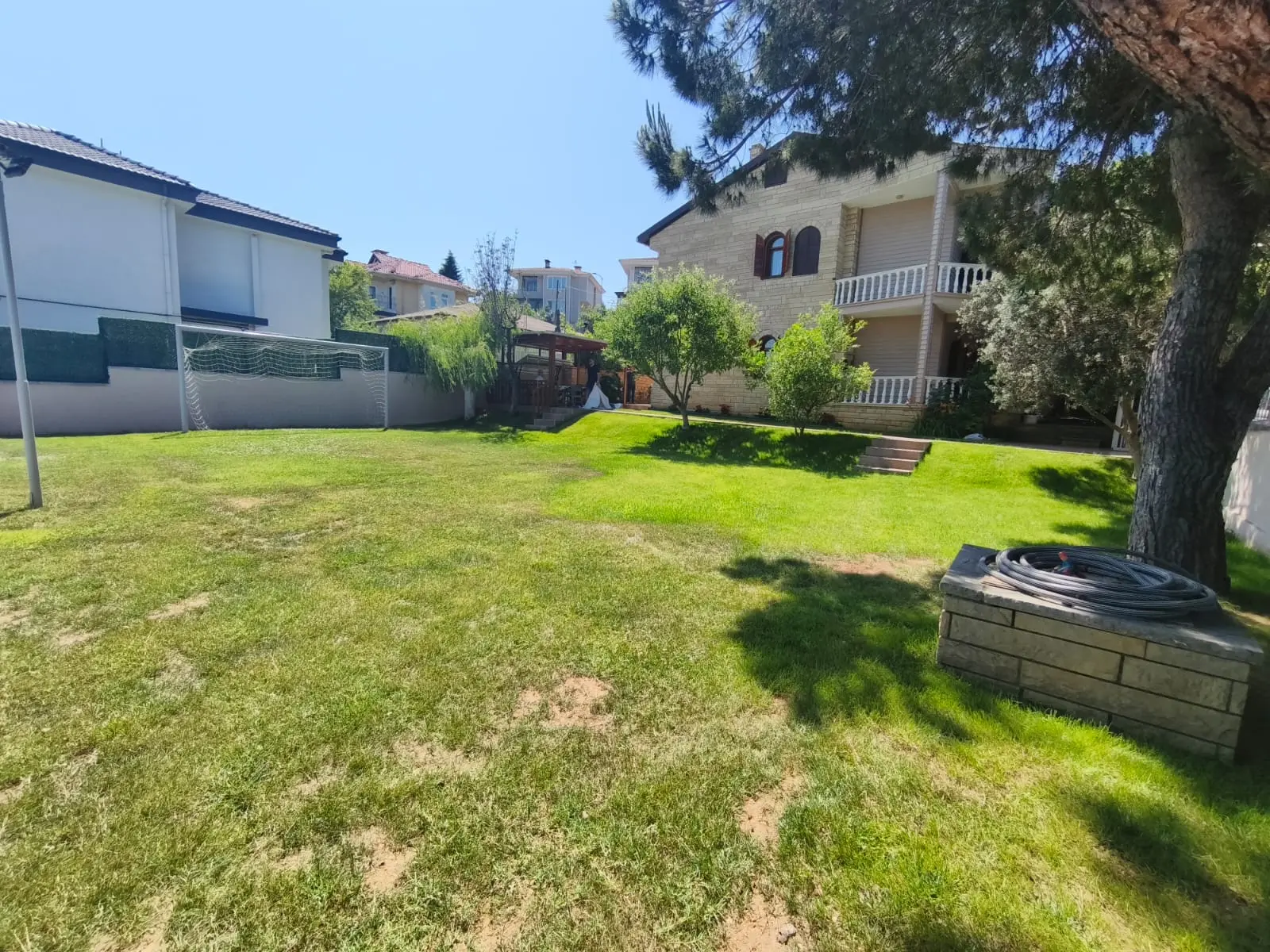Large garden